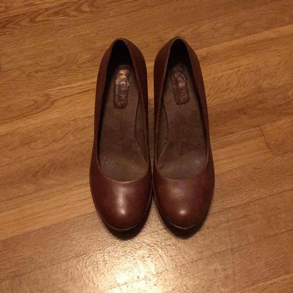 Brown Kork-Ease Wedges